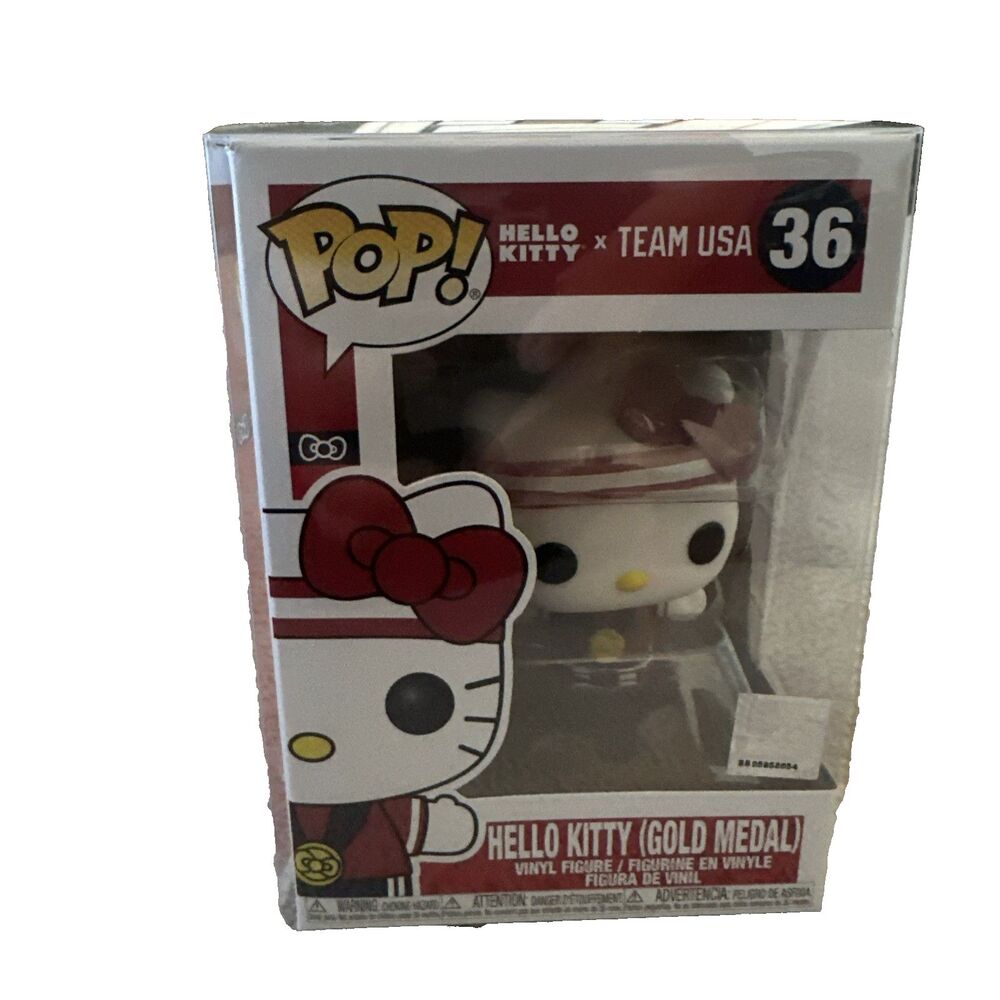 Funko Pop! Hello Kitty  Team USA Hello Kitty Gold Medal 36